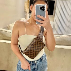 100% AUTHENTIC LOUIS VUITTON DAMIER GERONIMOS